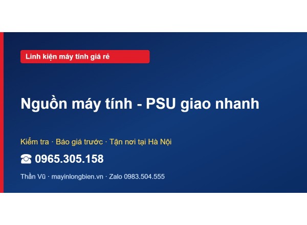 Nguồn máy tính - PSU giao nhanh