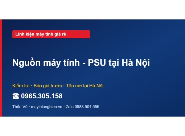 Nguồn máy tính - PSU tại Hà Nội