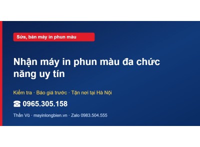 Nhận máy in phun màu đa chức năng uy tín