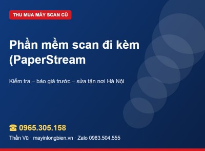 Phần mềm máy scan khi bán: gỡ hay chuyển giao | Thần Vũ