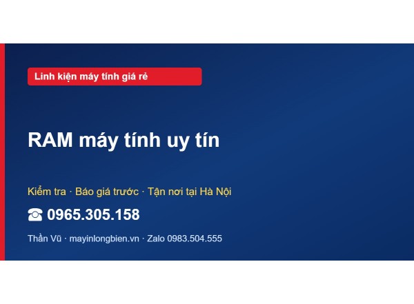 RAM máy tính uy tín