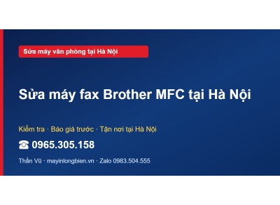 Sửa máy fax Brother MFC tại Hà Nội