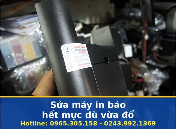 Sửa Máy In Báo Hết Mực Dù Vừa Đổ Tại Nhà Uy Tín, Có Bảo Hành