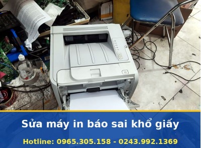 Sửa Máy In Báo Sai Khổ Giấy Tại Nhà Hà Nội Uy Tín - Bảo Hành