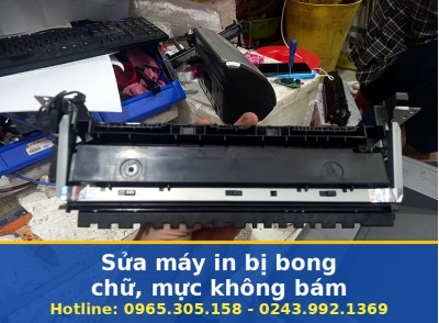 Sửa Máy In Bị Bong Chữ, Mực Không Bám Tại Nhà Hà Nội, Uy Tín