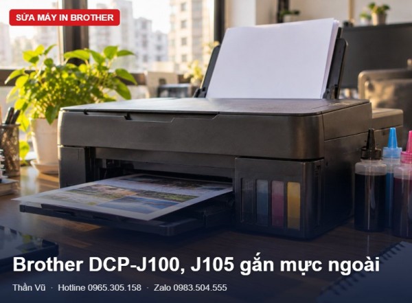 Sửa máy in Brother DCP-J100, DCP-J105 | Thần Vũ