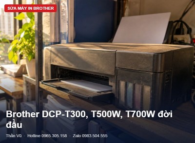 Sửa máy in Brother DCP-T300, T500W, T700W | Thần Vũ