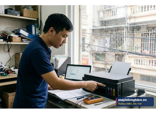 Sửa máy in Brother DCP-T820DW lỗi mực, Paper Jam | Thần Vũ