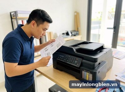 Brother HL-J6000DW kẹt khay A3, in hai mặt, không nhận mực
