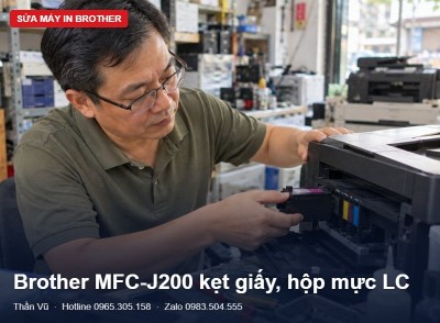 Sửa máy in Brother MFC-J200 tại Hà Nội | Thần Vũ