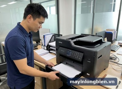 Brother MFC-J3530DW in A3 lỗi, kẹt giấy, in sọc mất màu