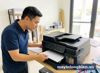 Brother MFC-T4500DW kẹt giấy A3, lỗi ADF, tắc đầu phun