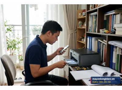 Sửa máy in Canon E560 không kéo giấy | Thần Vũ