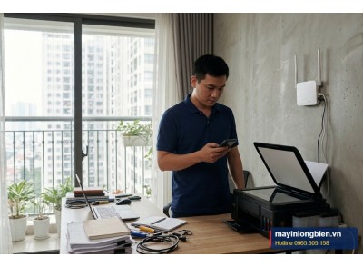 Sửa máy in Canon G3020, G3060 lỗi WiFi, sọc | Thần Vũ