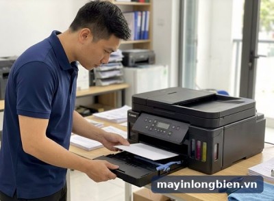 Sửa máy in Canon G6070: kẹt giấy in 2 mặt, lỗi 1304
