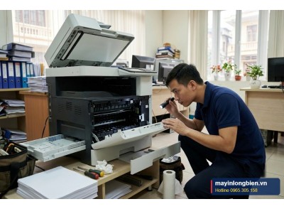 Sửa máy in Canon G7020 lỗi 6000, kẹt giấy | Thần Vũ