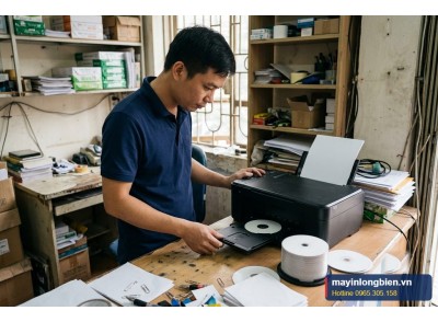 Sửa máy in Canon iP7270 lỗi 5100, 6A80 | Thần Vũ