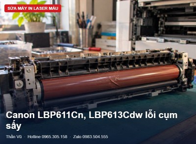 Sửa máy in Canon LBP611Cn, LBP613Cdw | Thần Vũ