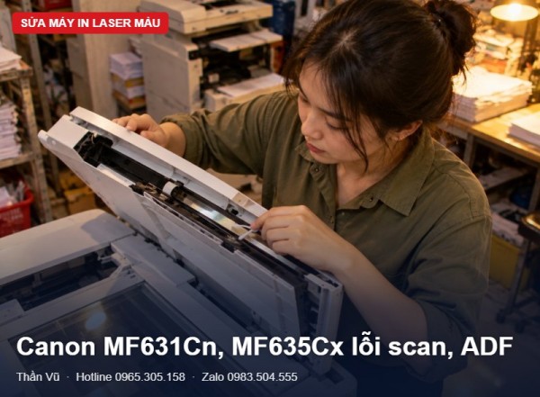 Sửa máy in Canon MF631Cn, MF635Cx | Thần Vũ