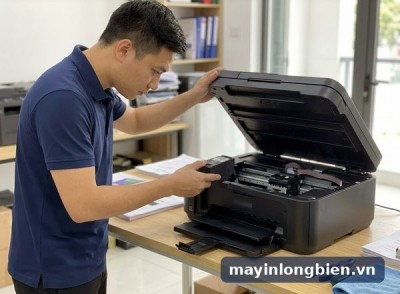 Sửa Canon MG5770, MG6870: đầu in yếu, mất màu, kẹt 2 mặt