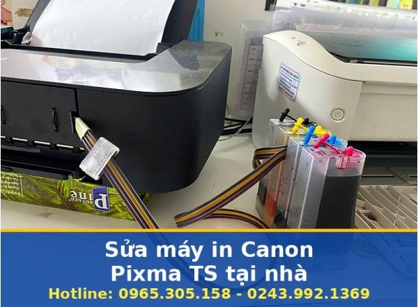 Sửa Máy In Canon Pixma TS Tại Nhà Hà Nội Uy Tín, Có Bảo Hành
