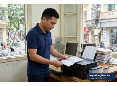 Sửa máy in Epson L130 kẹt giấy, in nhạt | Thần Vũ