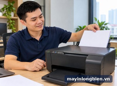 Sửa Epson L3100, L3101: nháy đèn, không kéo giấy, in sọc