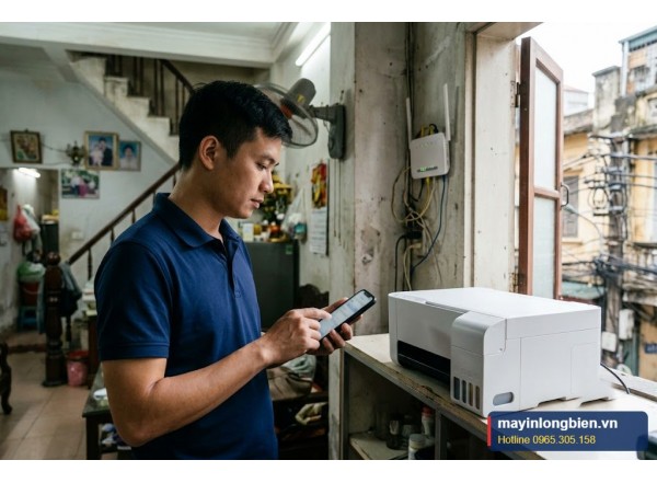 Sửa máy in Epson L3156, L3256 lỗi Wi-Fi | Thần Vũ