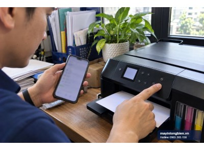 Sửa máy in Epson L3260: WiFi, sọc ngang, mực thải | Thần Vũ