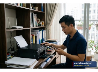 Sửa máy in Epson L350, L355 tại nhà Hà Nội | Thần Vũ