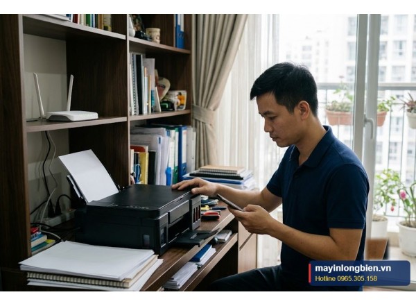 Sửa máy in Epson L350, L355 tại nhà Hà Nội | Thần Vũ