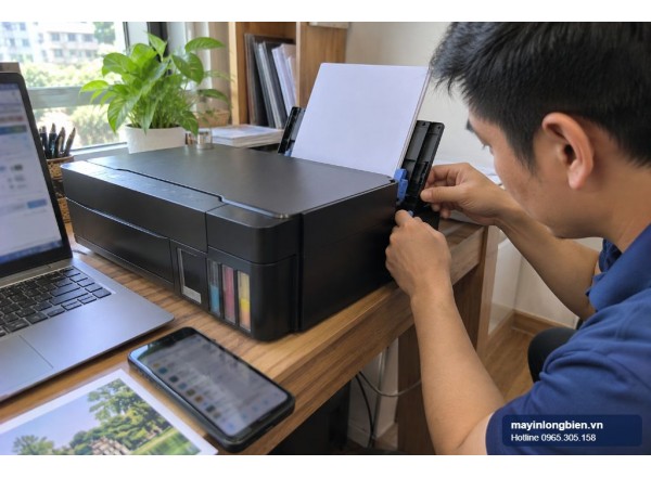 Sửa máy in Epson L3550, L3560 đời mới | Thần Vũ