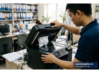 Sửa máy in Epson L550, L565 kẹt ADF, in mờ | Thần Vũ