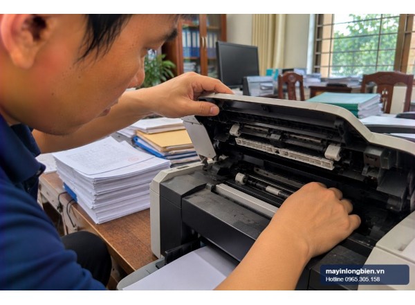 Sửa máy in Epson L655, L605: ADF, đầu phun, fax | Thần Vũ