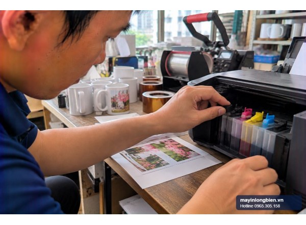 Sửa máy in Epson F170 chuyển nhiệt A4 | Thần Vũ