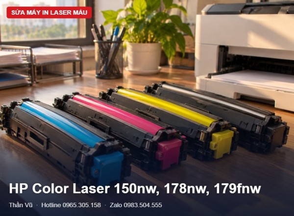 Sửa máy in HP 150nw, 178nw, 179fnw | Thần Vũ