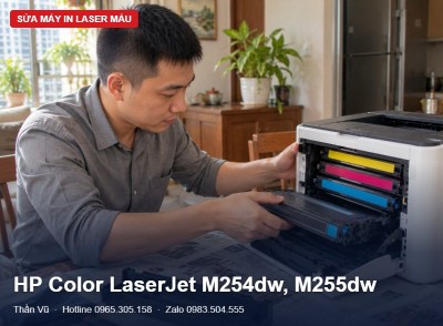 Sửa máy in HP M254dw, M255dw tại Hà Nội | Thần Vũ