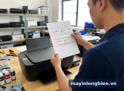 HP DeskJet GT 5810, 5820 in trắng trang, lỗi đầu in
