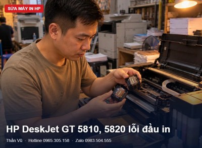 Sửa máy in HP DeskJet GT 5810, 5820 | Thần Vũ