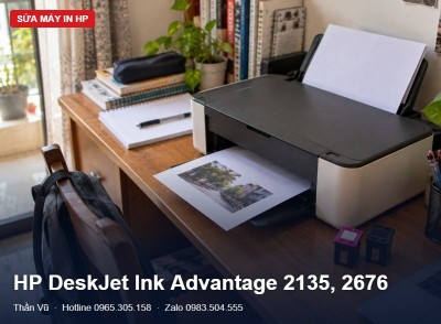 Sửa máy in HP 2135, 2676 tại nhà Hà Nội | Thần Vũ