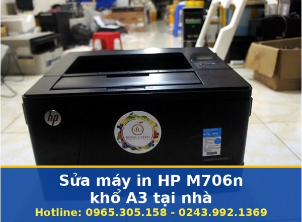 Sửa Máy In HP M706n Khổ A3 Tại Nhà Hà Nội Uy Tín, Báo Giá Rõ