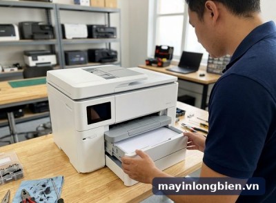 HP OfficeJet Pro 9720, 9730 hộp mực bị chặn, kẹt giấy A3