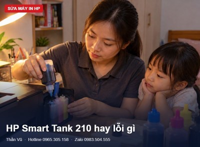 Sửa máy in HP Smart Tank 210 tại Hà Nội | Thần Vũ