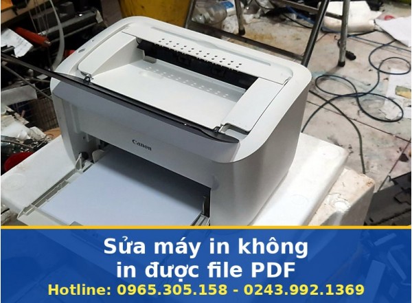 Sửa Máy In Không In Được File PDF Tận Nơi Tại Hà Nội, Uy Tín