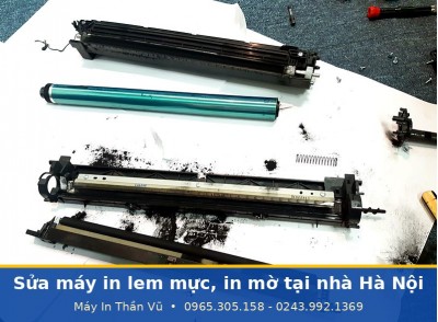 Sửa Máy In Lem Mực, In Mờ Tại Nhà Hà Nội Uy Tín, Có Bảo Hành