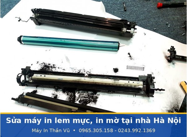 Sửa Máy In Lem Mực, In Mờ Tại Nhà Hà Nội Uy Tín, Có Bảo Hành