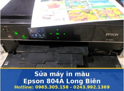 Sửa Máy In Màu Epson 804A Tại Long Biên Uy Tín Báo Giá Trước