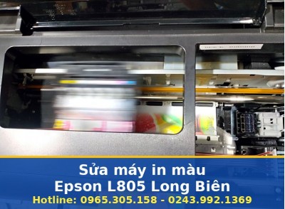 Sửa Máy In Màu Epson L805 Tại Long Biên, Uy Tín, Có Bảo Hành