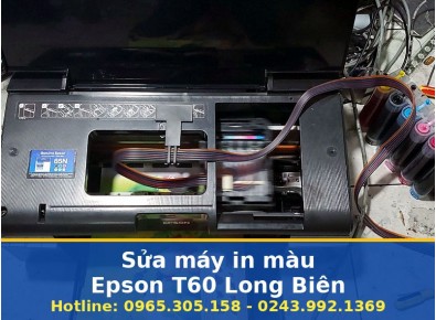 Sửa Máy In Màu Epson T60 Tại Long Biên Uy Tín, Báo Giá Trước