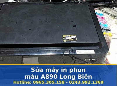 Sửa Máy In Phun Màu A890 Tại Long Biên Uy Tín, Báo Giá Trước